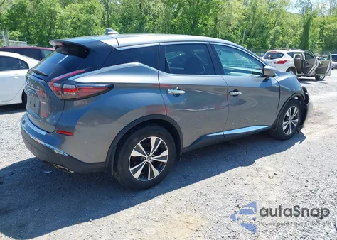 2020 Nissan Murano S Intelligent Awd z USA, uszkodzony, nr VIN 5N1AZ2AS4LN149147